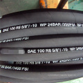 high strength hydraulic hose with single or double high tensile fibre braids in R3 R6
